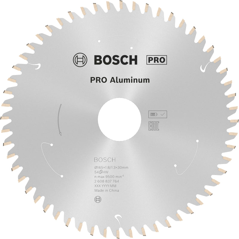 Bosch Circular Saw Blade ST AL H 165x30 T54