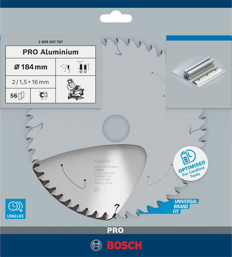 Bosch Circular Saw Blade ST AL B 184x16 T56