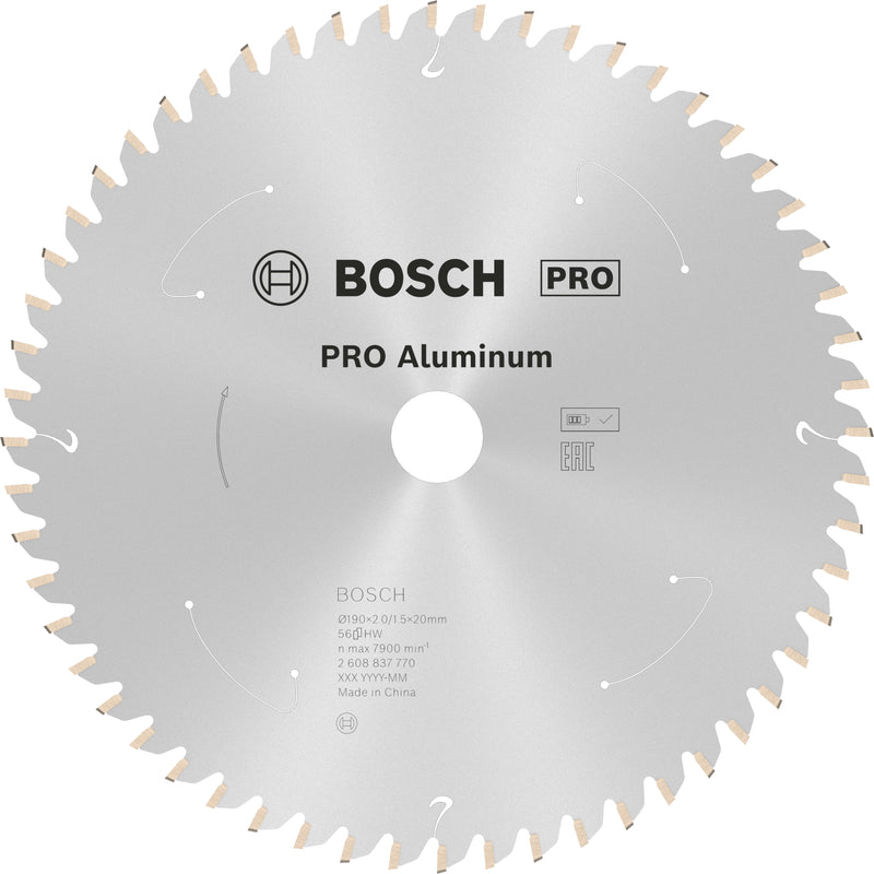 Bosch Circular Saw Blade ST AL B 190x20 T56