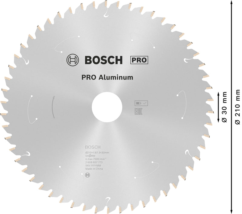 Bosch Circular Saw Blade ST AL T 210x30 T54