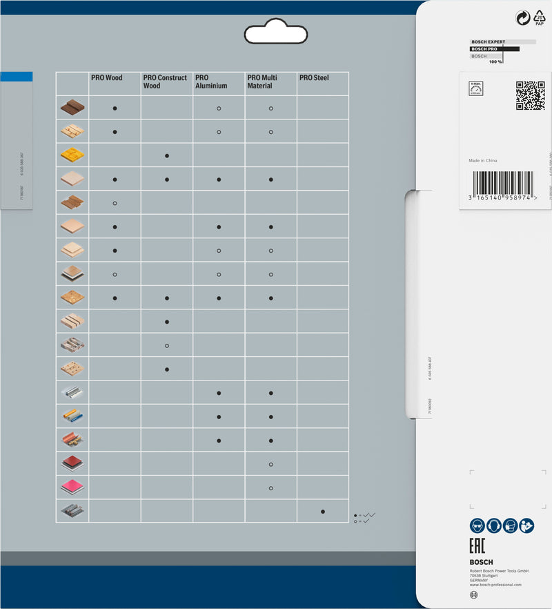 Bosch Standard Alumínio 250x30x68D:CL
