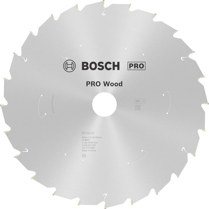 Bosch Cordls Standard para madeira 254X2.2/1.6X30X