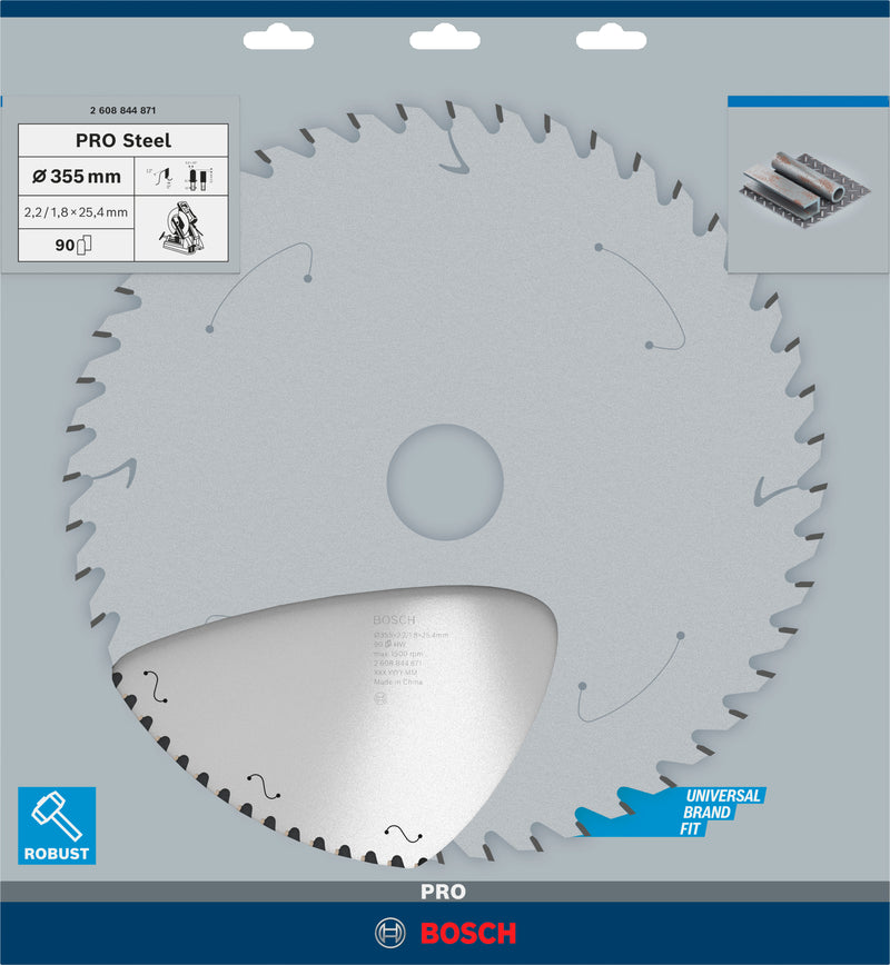 Hoja de sierra circular Bosch ST SL B 355x25,4x90