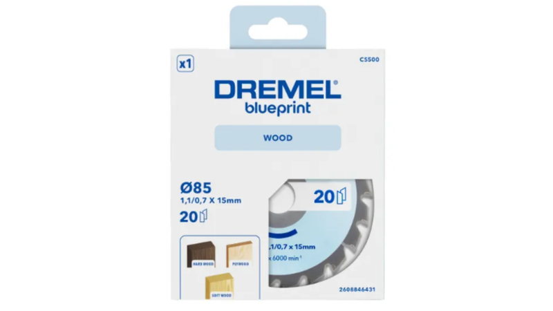 Dremel cutting blade (DREMEL® Blueprint wood blade (CS500)
