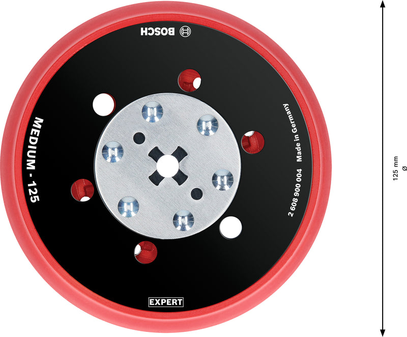 Bosch Backing Pad 125 mm, mittel