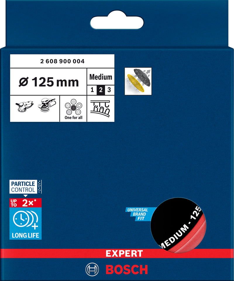 Bosch Backing Pad 125 mm, mittel