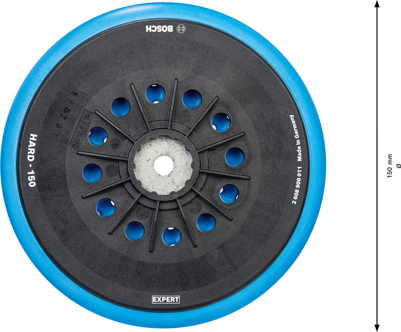 Almofada de apoio Bosch 150 mm, hart