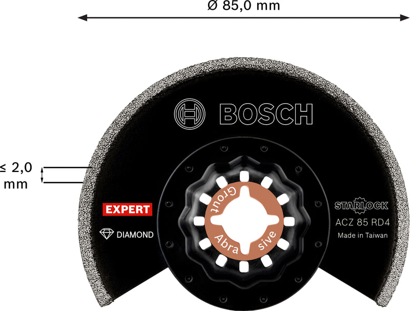Bosch Diamond segment RBE- 10ER ACZ 85 RD4