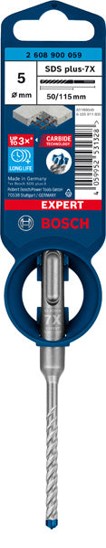 Bosch SDSplus hammer drill bit 7X 1PC 5X115