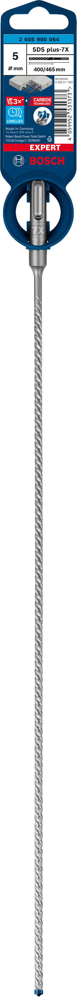 Broca para taladro percutor Bosch SDSplus 7X 1 ud. 5X465