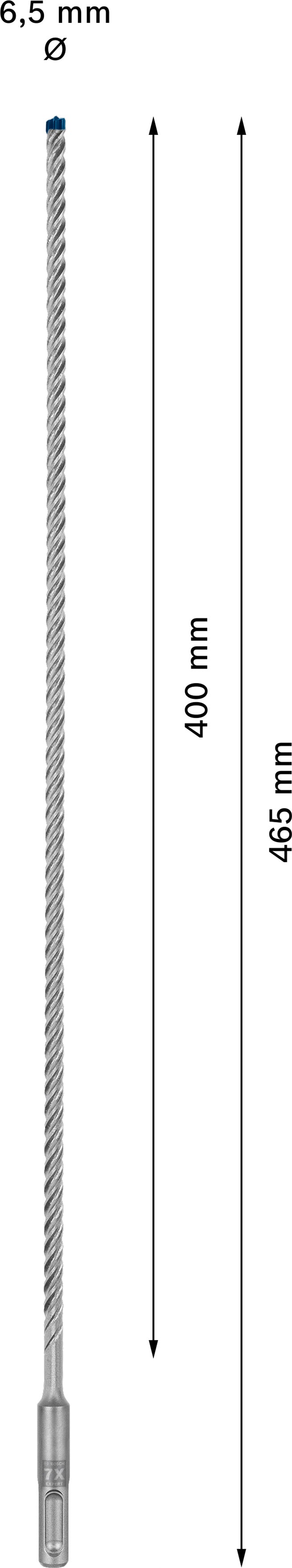 Bosch SDSplus hammer drill bit 7X 1PC 6.5X465