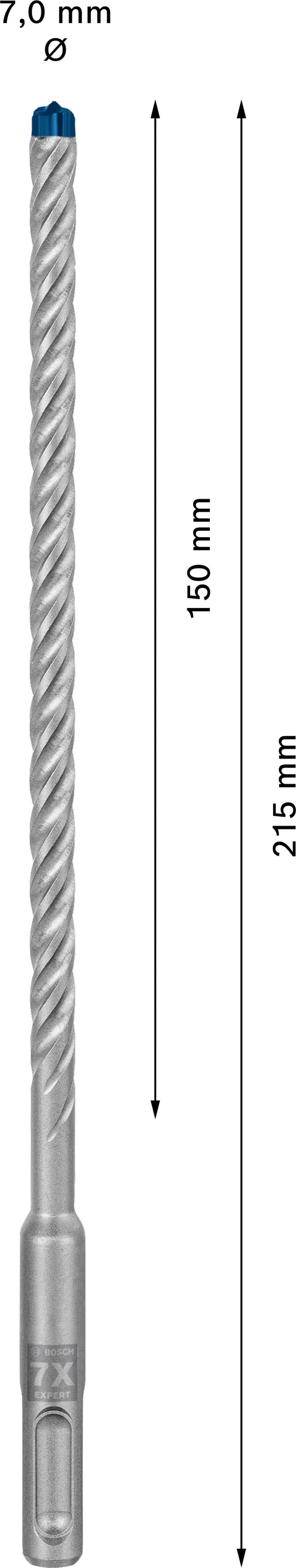 Bosch SDSplus hammer drill bit 7X 1PC 7X215