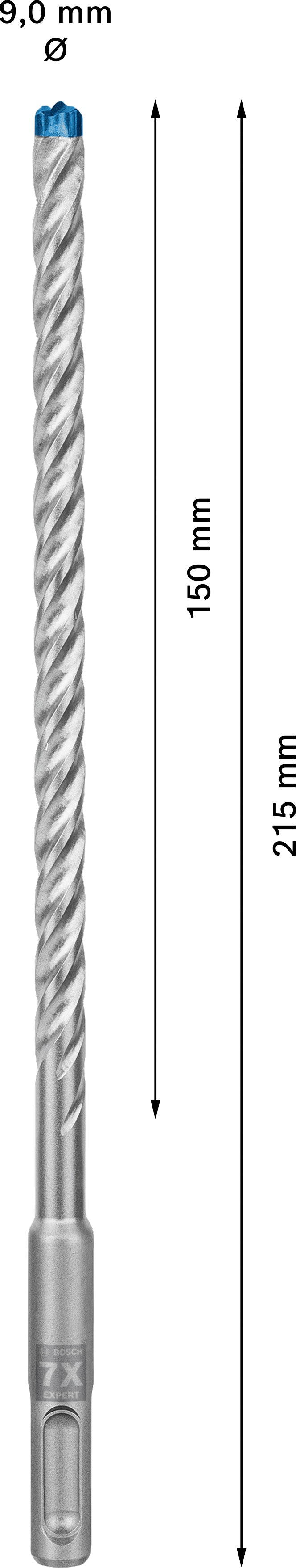 Bosch SDSplus hammer drill bit 7X 1PC 9X215