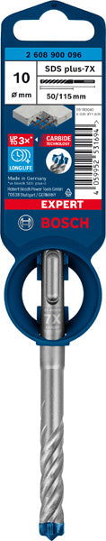 Broca para taladro percutor Bosch SDSplus 7X 1 ud. 10 x 115