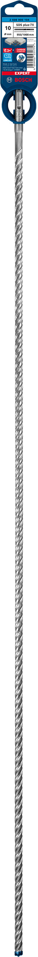 Broca de martelo Bosch SDSplus 7X 1PC 10X1000