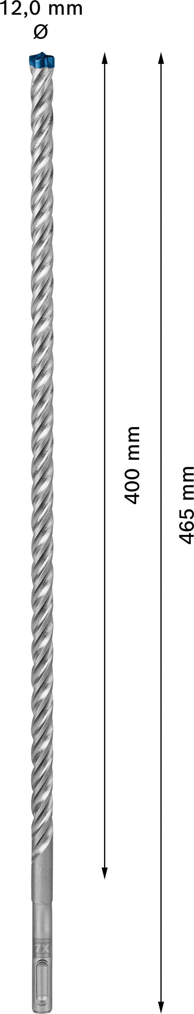 Broca de martelo Bosch SDSplus 7X 1PC 12X465