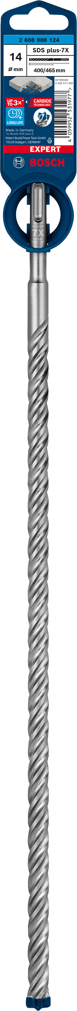 Broca de martelo Bosch SDSplus 7X 1PC 14X465