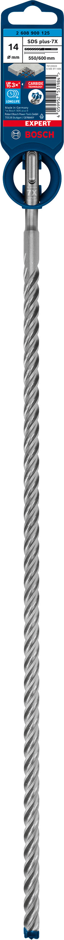 Bosch SDSplus hammer drill bit SDS plus-7X 1pc