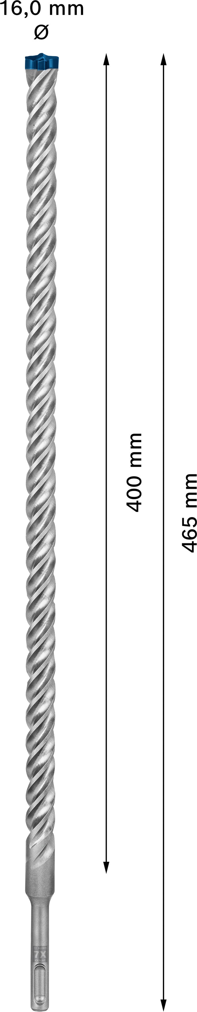 Bosch SDSplus hammer drill bit 7X 1PC 16X465