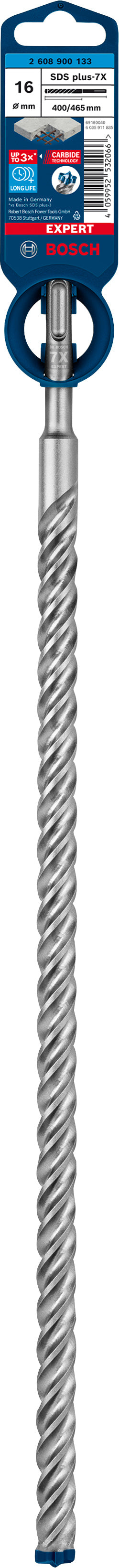 Bosch SDSplus hammer drill bit 7X 1PC 16X465