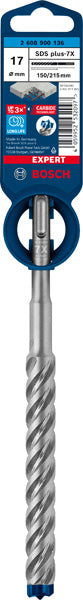 Bosch SDSplus hammer drill bit 7X 1PC 17X215