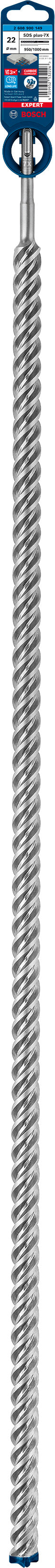 Bosch SDSplus hammer drill bit 7X 1PC 22X1000