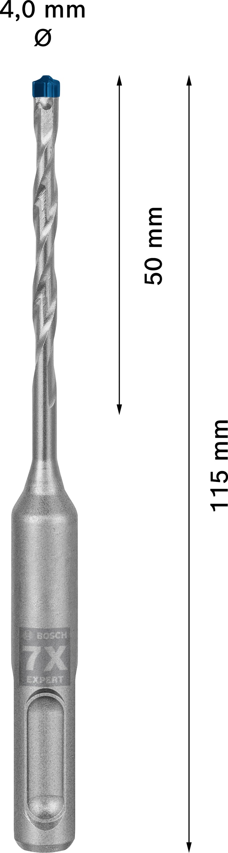 Bosch SDSplus hammer drill bit 7X 10PCS 4X115