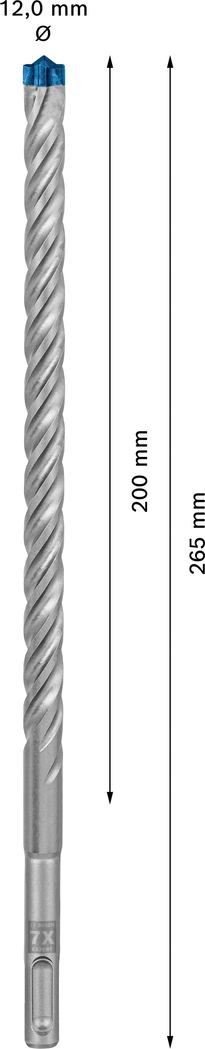 Broca para taladro percutor Bosch SDSplus 7X 30PCS 12X265