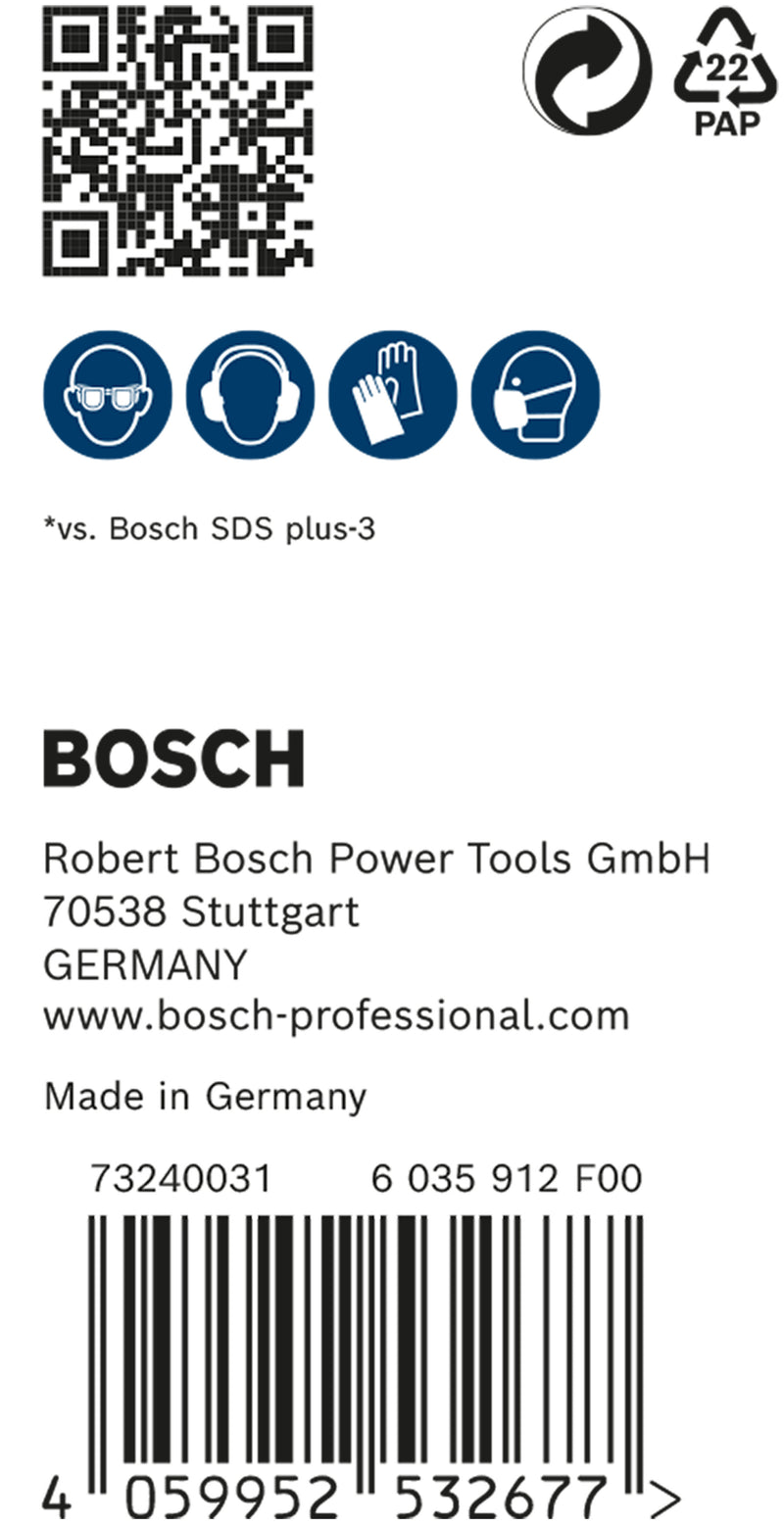 Broca para taladro percutor Bosch SDSplus 7X 50PCS 10X215