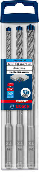 Bosch SDSplus hammer drill bit 7X 3PCS SET
