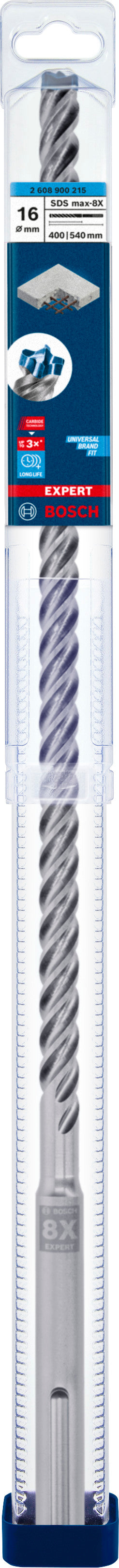 Bosch SDSmax hammer drill bit MAX-8X 16x400/54