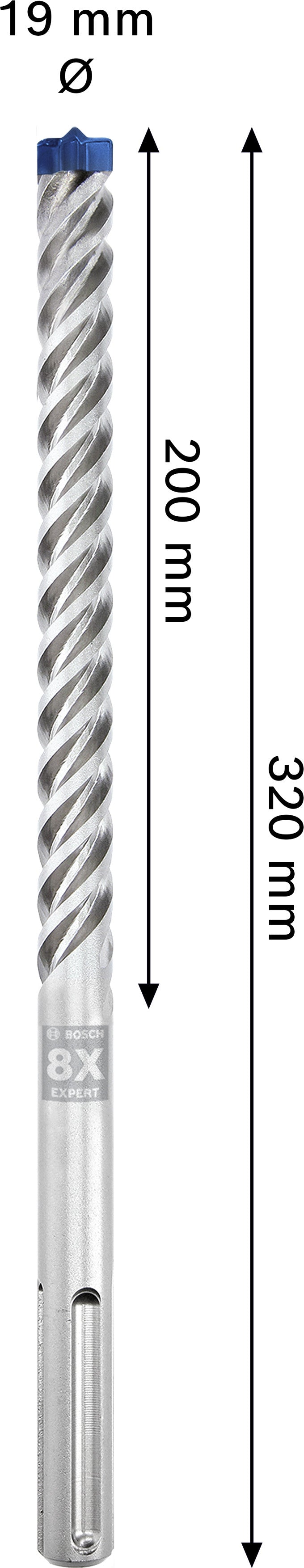 Accesorios Bosch Broca (Broca para martillo perforador EXPERT SDS max-8X, 19 x 200 x 320 mm)