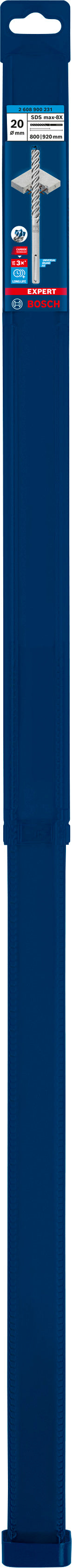 Broca para taladro percutor Bosch SDSmax MAX-8X 20x800/92