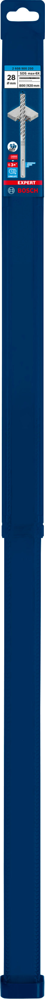 Bosch SDSmax hammer drill bit MAX-8X 28x800/92