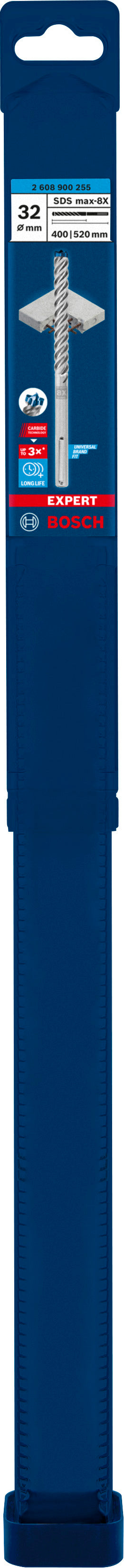 Broca para taladro percutor Bosch SDSmax MAX-8X 32x400/52