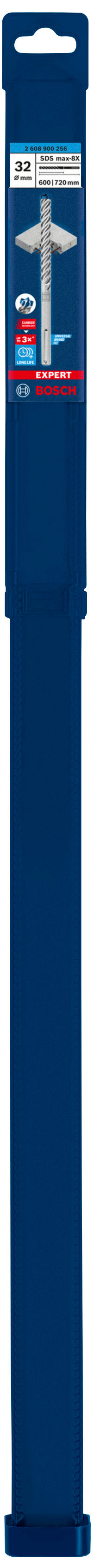 Bosch SDSmax hammer drill bit MAX-8X 32x600/72