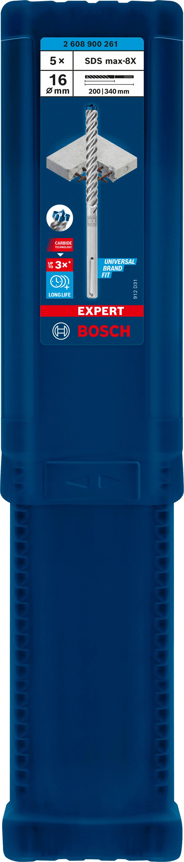 Bosch 5 Foret SDS max 8X EXPERT 16x200x340