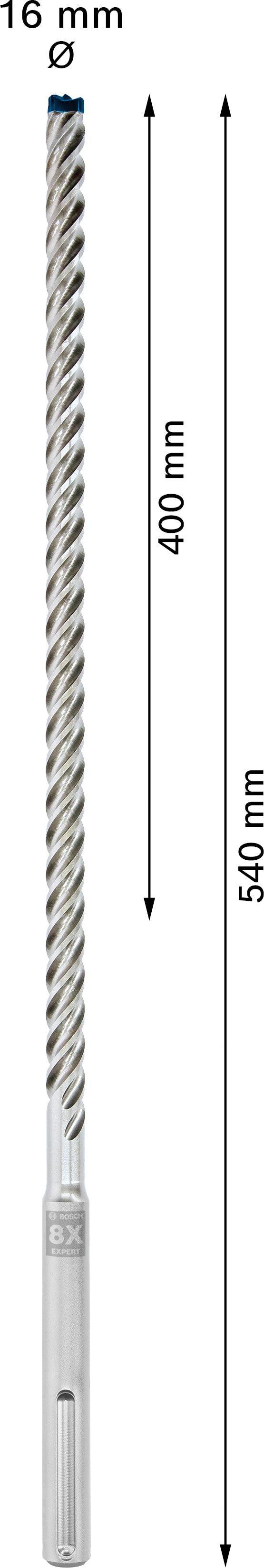 Bosch 5 Foret SDS max 8X EXPERT 16x400x540