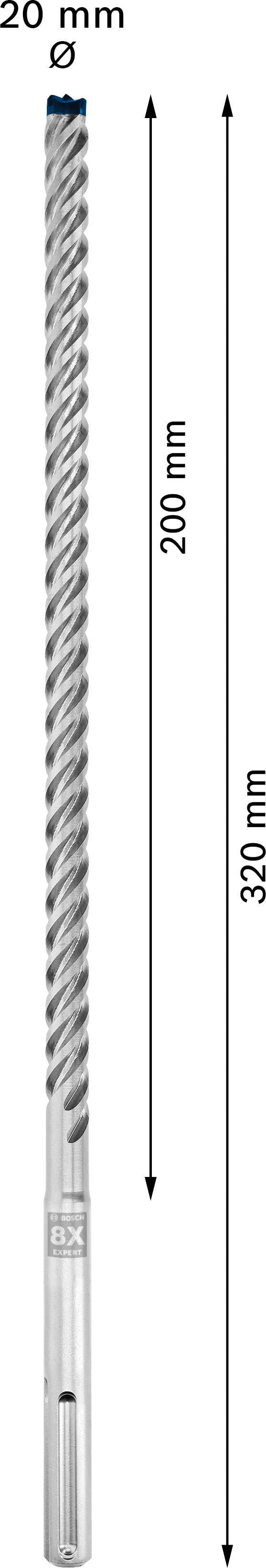 Bosch 5 Foret SDS max 8X EXPERT 18x400x540