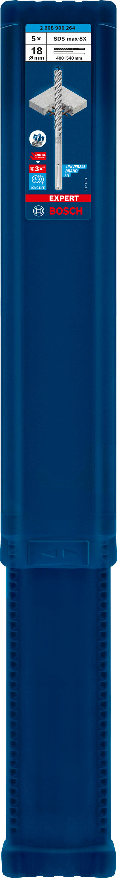 Bosch 5 Foret SDS max 8X EXPERT 18x400x540