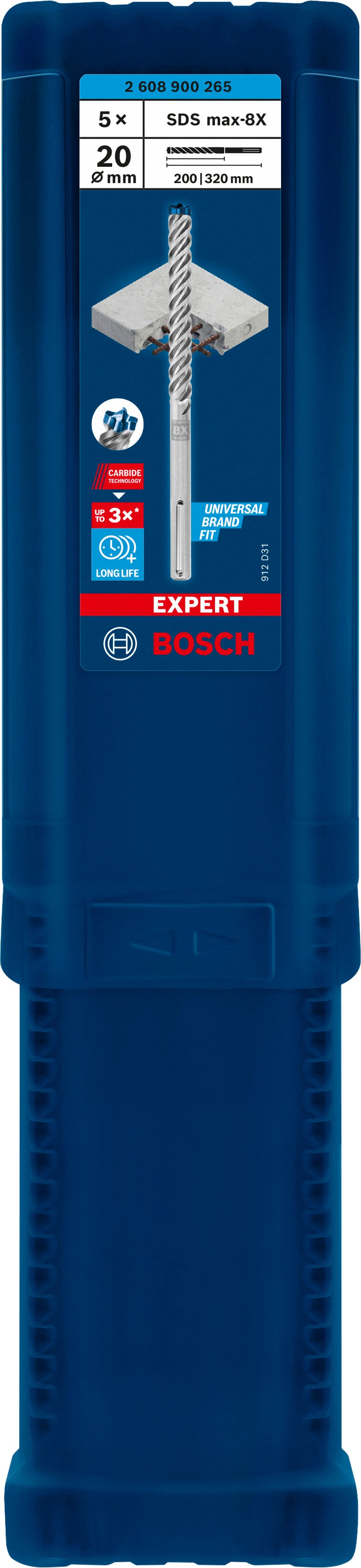 Bosch 5 Foret SDS max 8X EXPERT 20x200x320