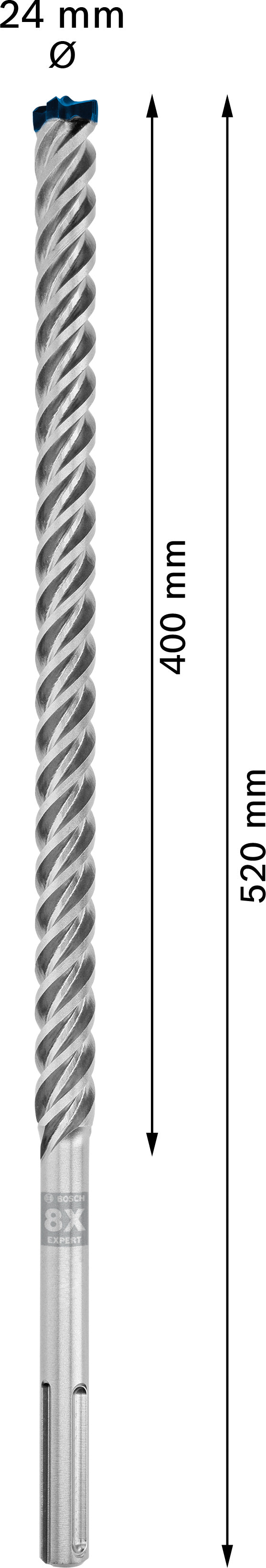 Bosch 5 Foret SDS max 8X EXPERT 24x400x520