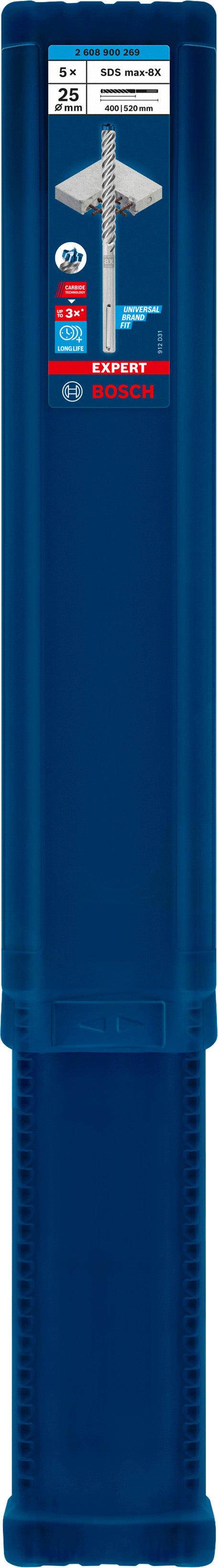 Bosch 5 Foret SDS max 8X EXPERT 25x400x520