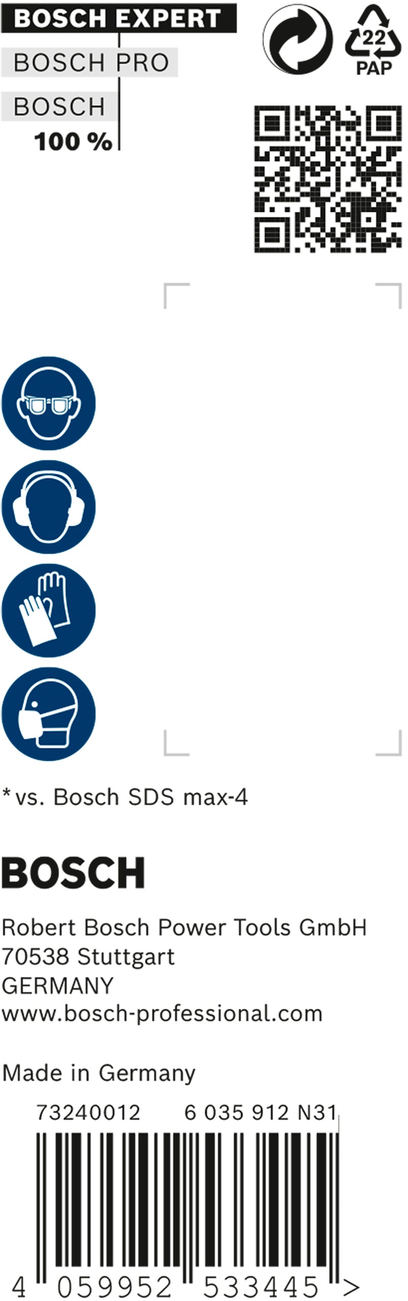 Bosch 5 Foret SDS max 8X EXPERT 32x400x520