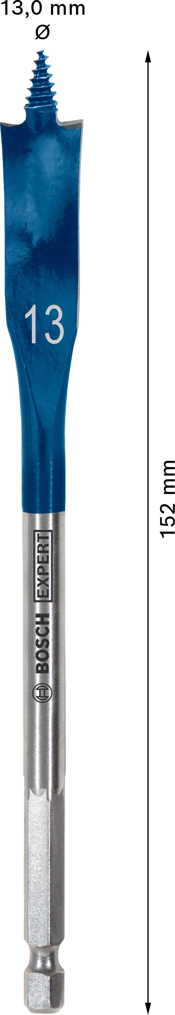 Bosch Self-Drilling Rasp 13x152mm