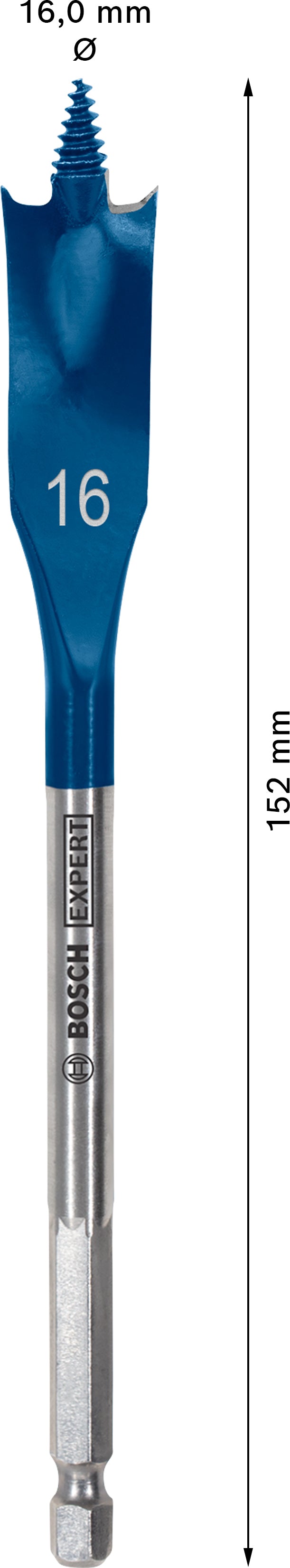 Bosch Self-Drilling Rasp 16x152mm