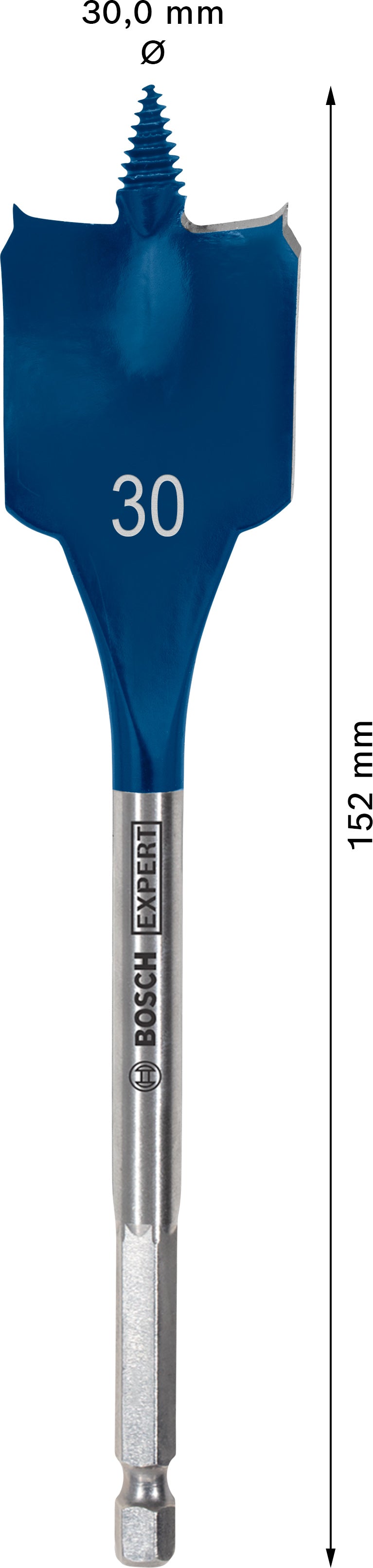 Escofina autoperforante Bosch 30 x 152 mm