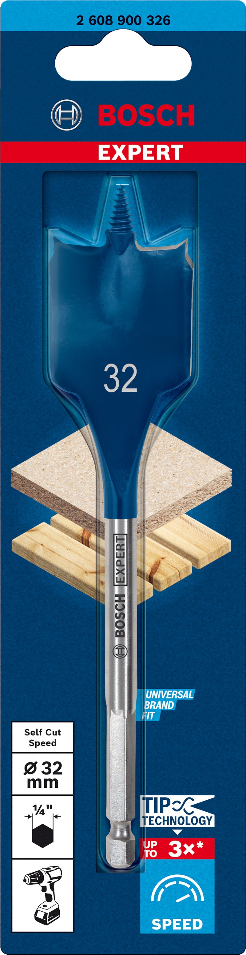 Bosch SELF-DRILLING RASP 32X152MM