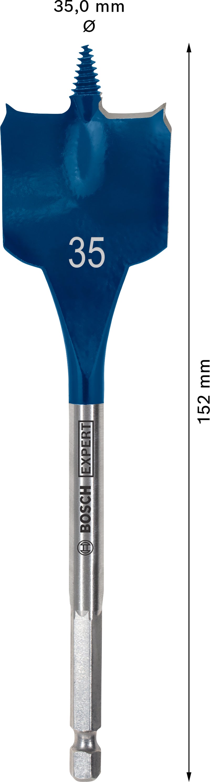 Bosch Self-Drilling Rasp 35x152mm