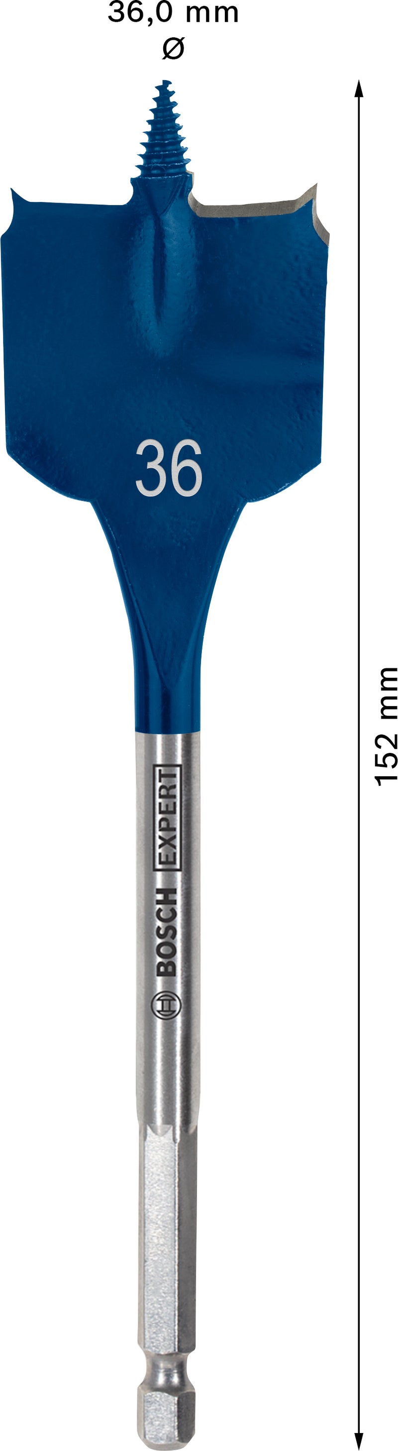 Bosch Self-Drilling Rasp 36x152mm